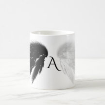 ANGEL VINGAR Black + White Monogram