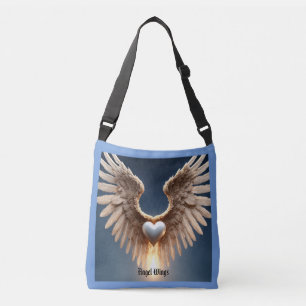 Angel Vingar Blue Tote Bag Axelväska