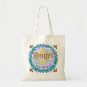 Angel Vingar budget Tote Bag Tygkasse