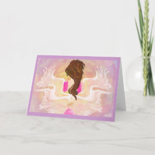 Angel Vingar Card Helgkort