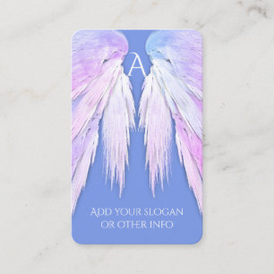 ANGEL VINGAR Dreamy Soft Blue Beauty Visitkort