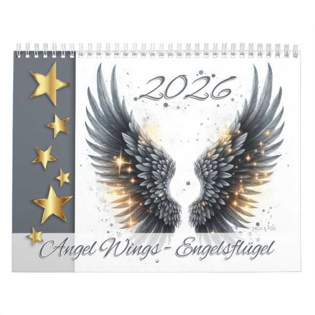 Angel Vingar - Engelsflügel 2026 Kalender (Omslag)
