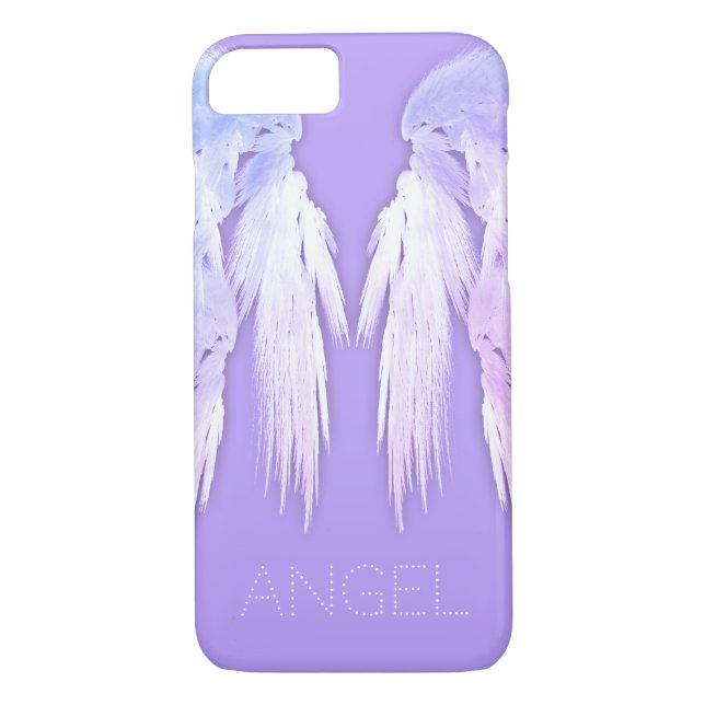 AnGEL VINGAR Fairy Lila Eget namn Case-Mate iPhone Skal (Baksida)