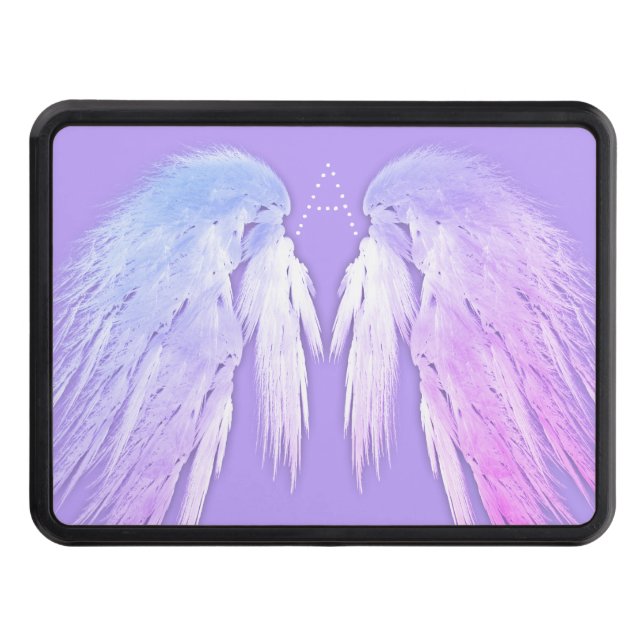 ANGEL VINGAR Fairy Lila Monogram Dragkroksskydd (Framsidan)