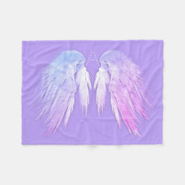 ANGEL VINGAR Fairy Lila Monogram Fleecefilt