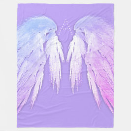 ANGEL VINGAR Fairy Lila Monogram Fleecefilt