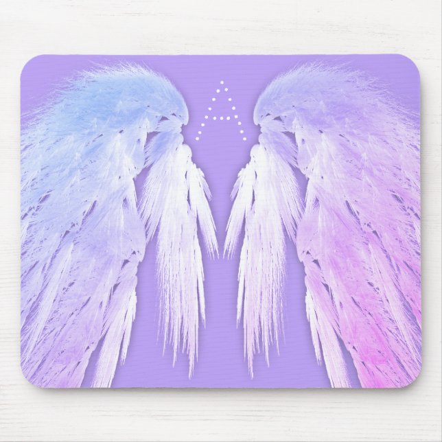 ANGEL VINGAR Fairy Lila Monogram Musmatta (Framsidan)