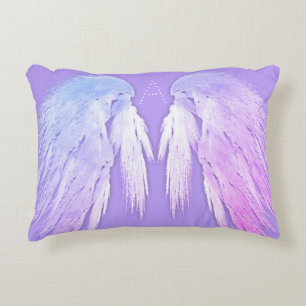 ANGEL VINGAR Fairy Lila Monogram Prydnadskudde