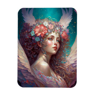 Angel Vingar Fantasy Art Magnet
