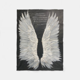 Angel Vingar Fleece Blanket