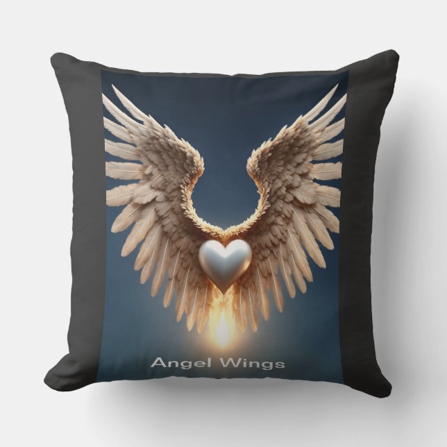 Angel Vingar Kudde (Framsida)