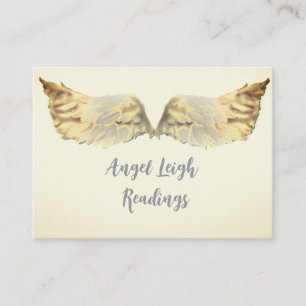 Angel Vingar Light, Andlig, Reiki, affärskort Visitkort