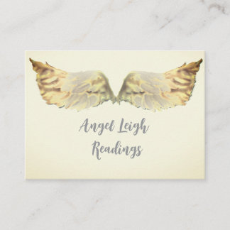 Angel Vingar Light, Andlig, Reiki, affärskort Visitkort