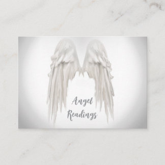 Angel Vingar Light, Andlig, Reiki, affärskort Visitkort