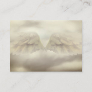 Angel Vingar Light, Andlig, Reiki, affärskort Visitkort