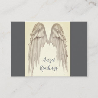 Angel Vingar Light, Andlig, Reiki, affärskort Visitkort