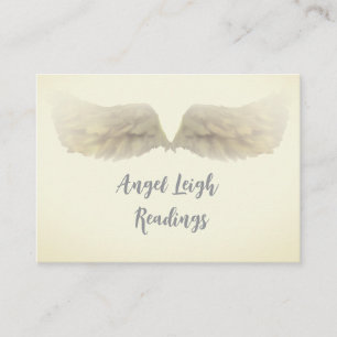 Angel Vingar Light, Andlig, Reiki, affärskort Visitkort