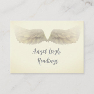 Angel Vingar Light, Andlig, Reiki, affärskort Visitkort