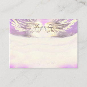 Angel Vingar Light, Andlig, Reiki, affärskort Visitkort