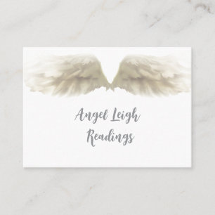 Angel Vingar Light, Andlig, Reiki, affärskort Visitkort