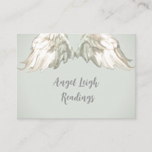 Angel Vingar Light, Andlig, Reiki, affärskort Visitkort