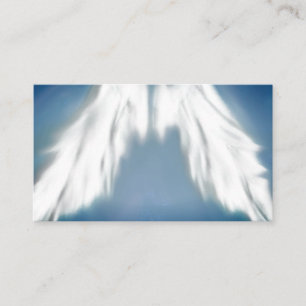 Angel Vingar Light, Andlig, Reiki, affärskort Visitkort