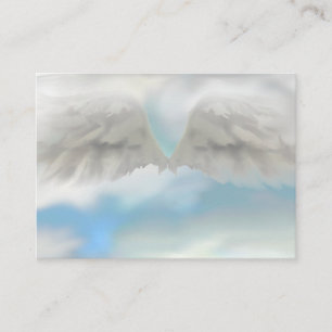 Angel Vingar Light, Andlig, Reiki, affärskort Visitkort