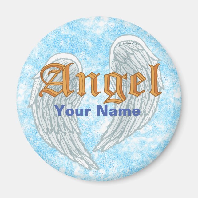 Angel Vingar magnet (Framsidan)