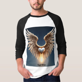 Angel Vingar Manar Basic 3/4 Sleeve Raglan T-Shirt