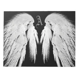 ANGEL VINGAR Monogram Black Anteckningsblock