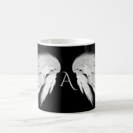 ANGEL VINGAR Monogram Black Kaffemugg