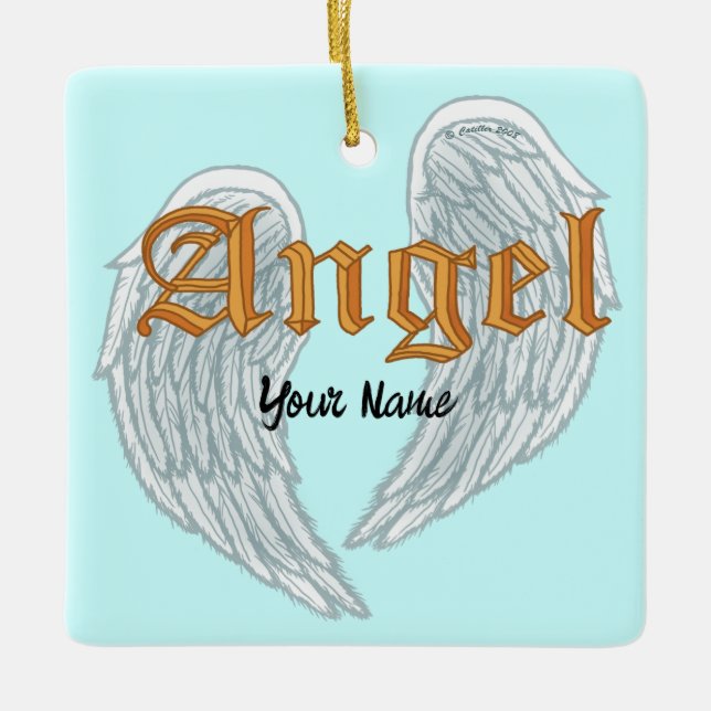 Angel Vingar ornament (Framsida)