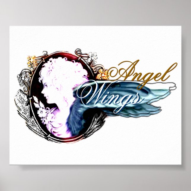 Angel Vingar Poster (Framsidan)