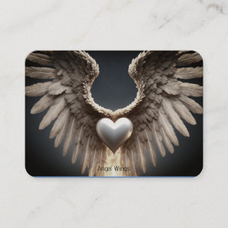 Angel Vingar Premium Kraft Affärskort Visitkort