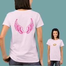 Angel Vingar (Rosa) Front and Back Tee