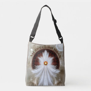 Angel Vingar Snowflake God jul Axelväska