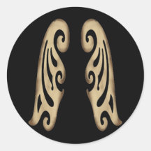 Angel Vingar Sticker