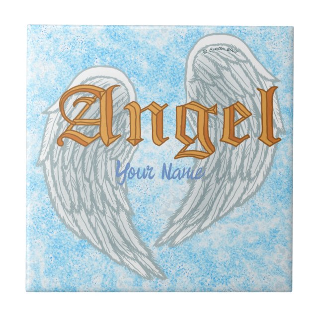 Angel Vingar Tile Kakelplatta (Framsidan)