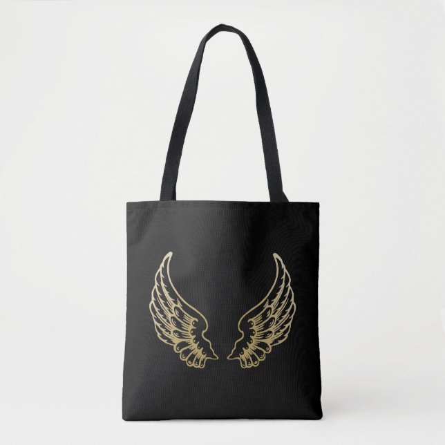 ANGEL VINGAR TOTE BAG TYGKASSE (Framsida)