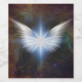 Angel Vingar Vinflaska Etikett