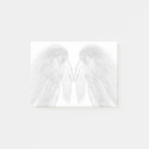 ANGEL VINGAR White - Grått Touched Feathers - Post-it Block