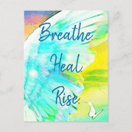 Angel Vinge Butterfly Breathe Heal Stiga upp Water Vykort