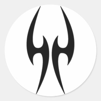 Angel Vinge Runt Klistermärke