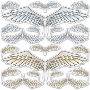 Angel Vinge Set Stickers Klistermärken