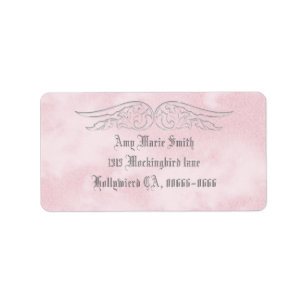 Angel Vinge Sweet 16 Birthday Address Label Adressetikett