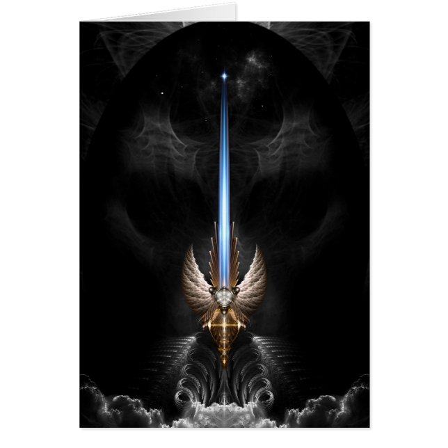 Angel Vinge Sword of Arkledious DGS Hälsningskort (Framsidan)