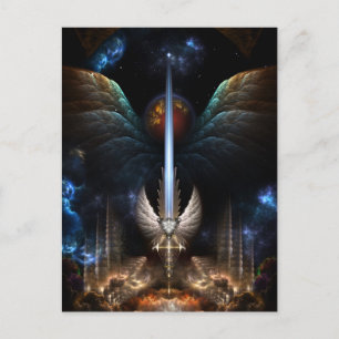 Angel Vinge Sword of Arkledious IMW Vykort