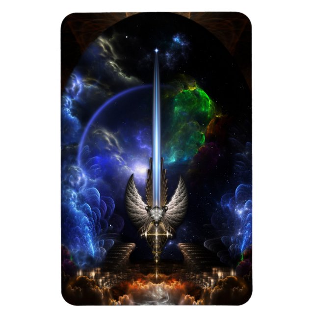 Angel Vinge Sword of Arkledious Sp Flexible Magnet (Vertikal)