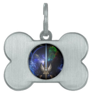 Angel Vinge Sword of Arkledious Space Pet Tag Namnbricka Husdjur