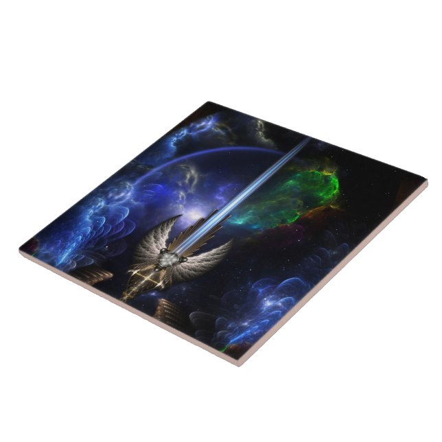 Angel Vinge Sword of Arkledious Space Tile Kakelplatta (Sidan)
